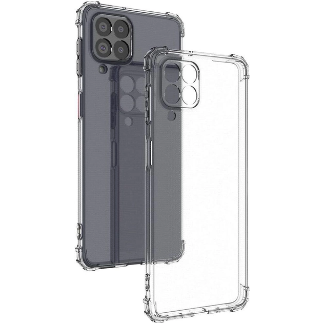 Чехол Fiji Proof для Samsung Galaxy M53 5G (M536) бампер с усиленными бортами Transparent - изображение 2