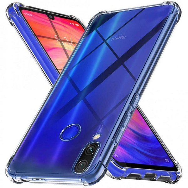 Чехол Fiji Proof для Xiaomi Redmi Note 7 / Note 7 Pro / Global бампер с усиленными бортами Transparent - Фото 1 Чехол Fiji Proof для Xiaomi Redmi Note 7 / Note 7 Pro / Global бампер с усиленными бортами Transparent - изображение 1