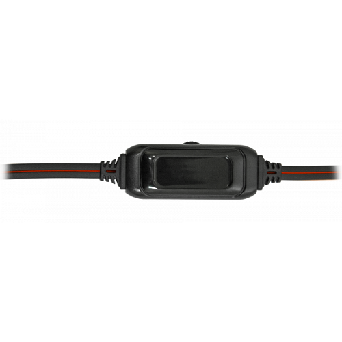 Игровая гарнитура Defender 64106 Warhead G-185 110дБ 2х3.5mm jack 2м красно-черная - изображение 4
