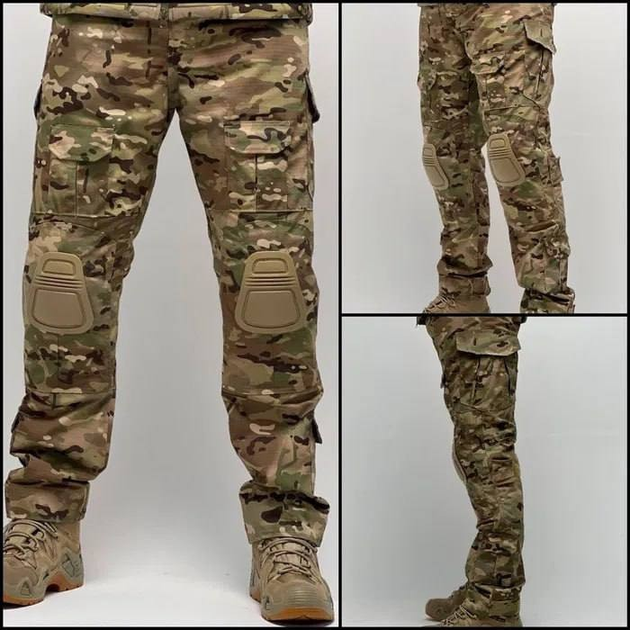 Військові штани мультикам з наколінниками р.34 - зображення 2