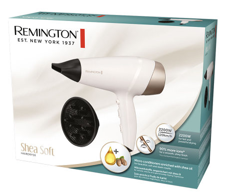 Фен Remington D4740 E51 Shea Soft Hairdryer (6884544) - изображение 4