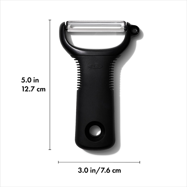 Овочечистка OXO Good Grips чорна 21081 - Фото 4 Овочечистка OXO Good Grips чорна 21081 - зображення 4