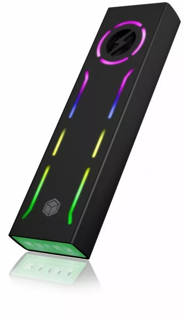 Zewnętrzna kieszeń Icy Box na SSD M.2 NVMe USB Type-C 3.1, czarna (IB-G1826MF-C31) - obraz 5