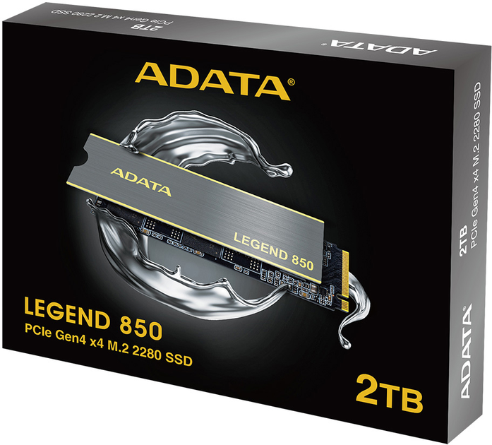 Dysk SSD ADATA LEGEND 850 2TB M.2 NVMe PCIe 4.0 x4 3D NAND (ALEG-850-2TCS) - obraz 7