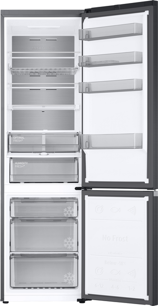 Двокамерний холодильник SAMSUNG RB38T776CB1 - зображення 2
