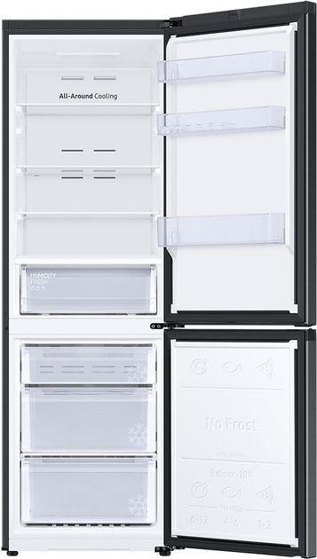 Двокамерний холодильник SAMSUNG RB34T600EBN - зображення 2