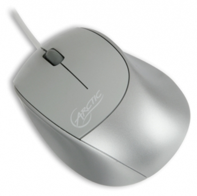 Миша Arctic M121-L Optical USB Silver (MOACO-M1210-BLA01) - изображение 1