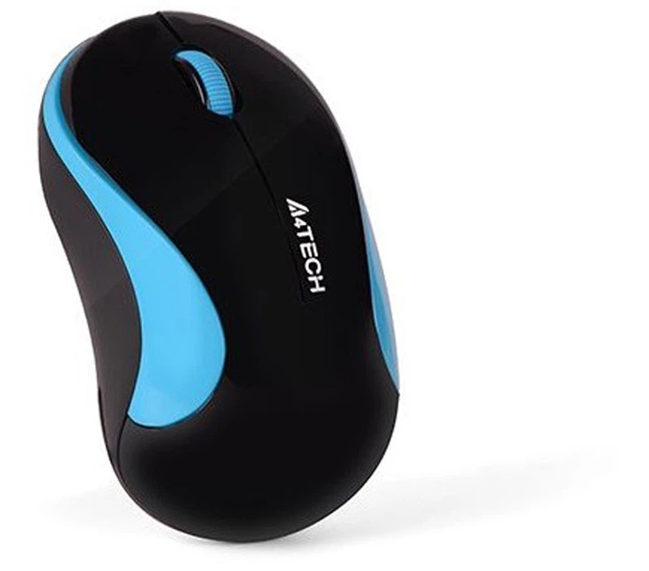 Миша A4Tech G3-270N Wireless Black/Blue (4711421930703) - зображення 2