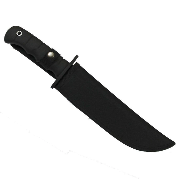 Ніж-мачете Mil-Tec Чорний KAMPFMESSER M.MACHETENKLINGE (15366000) - зображення 3