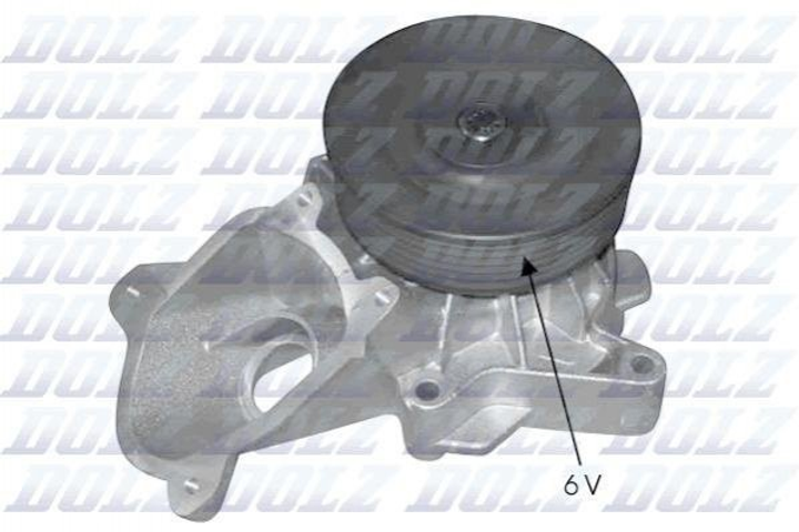 Водяний насос BMW 3/5/X3/X5/X6 (E90/E91/E92/E93/E60/E83/E70/E71/E72) 03- Dolz (B224) - зображення 2