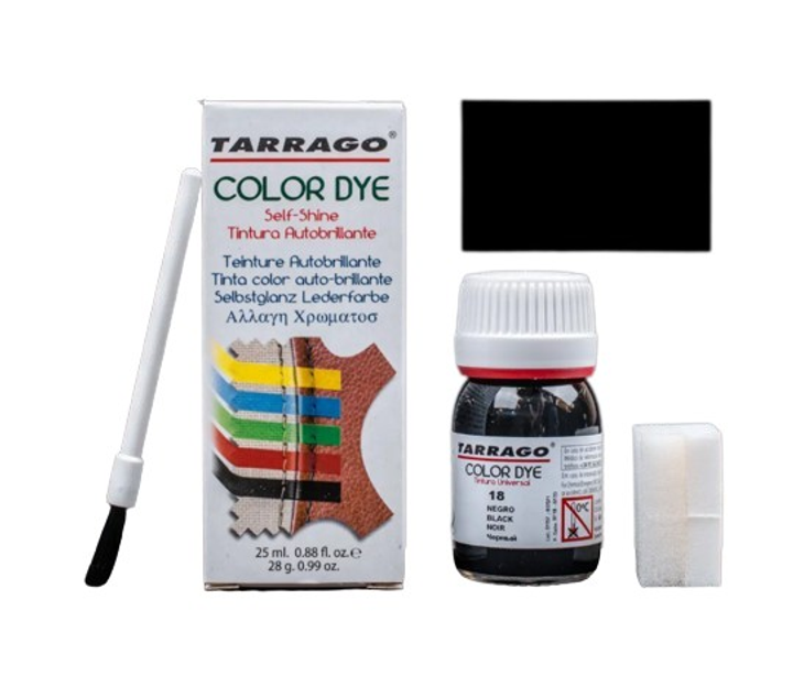 Краситель Tarrago Color Dye для кожи и текстиля, водно-восковый, 25 мл