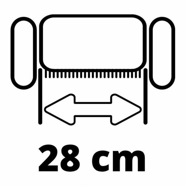 Cкарифікатор акумуляторний Einhell GC-SC 18/28 Li-Solo, 18 В, 28 см, ножи 12 шт, 6.65 кг (без АКБ та ЗП) - изображение 6