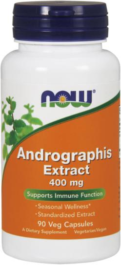 Suplement diety Now Foods Andrographis Extract 90 k (733739045911) - obraz 1