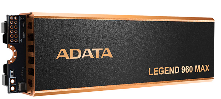 ADATA LEGEND 960 MAX 1 TB M.2 2280 PCIe Gen4x4 3D NAND (ALEG-960M-1TCS) - obraz 2