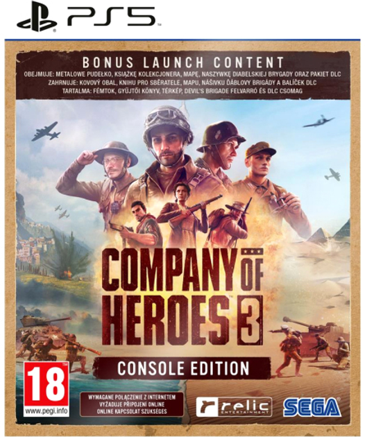 Gra PS5 Company of Heroes 3 Launch Edition (Blu-ray) (5055277049707) - obraz 1