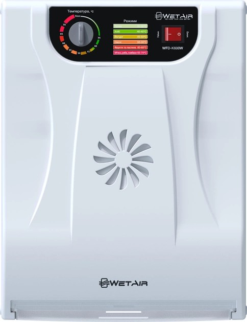 Сушилка для овощей и фруктов WetAir WFD-K600W - изображение 4