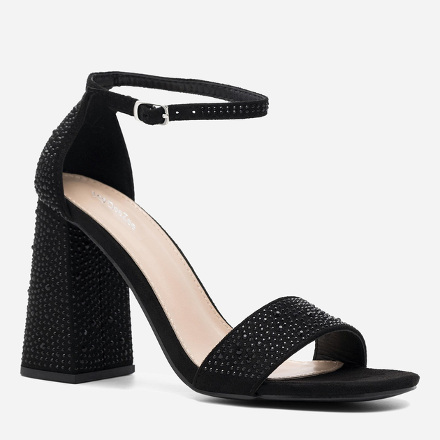 Женские босоножки DeeZee Love Again KL-F3496-1 37 24 см Черные (5904862698762) 