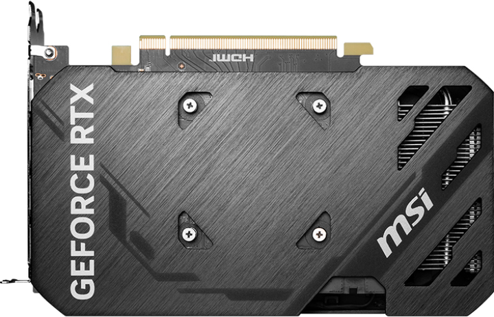 Відеокарта MSI PCI-Ex GeForce RTX 4060 Ti Ventus 2X OC 8GB GDDR6 (128bit) (2565/18000) (1 х HDMI, 3 x DisplayPort) (RTX 4060 Ti VENTUS 2X BLACK 8G) - зображення 3