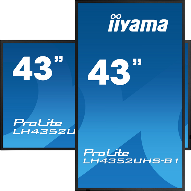 Monitor 42.5" iiyama ProLite LH4352UHS-B1 - obraz 4