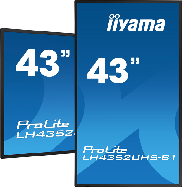 Monitor 42.5" iiyama ProLite LH4352UHS-B1 - obraz 5