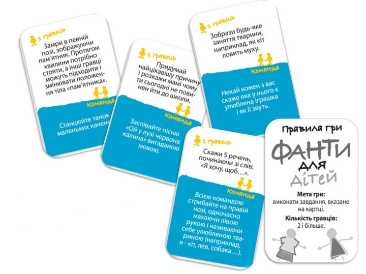 Игра детская настольная " Фанты для детей "(2230_C) – фото, отзывы ...