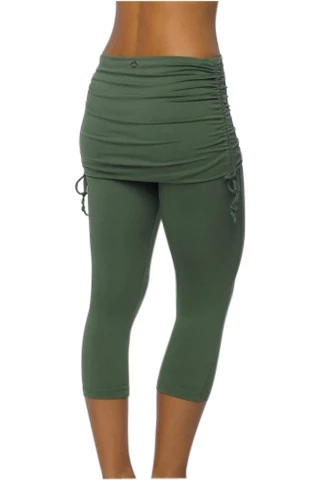 Штаны с юбкой Prana Cassidy Capri S Оливковий - изображение 2