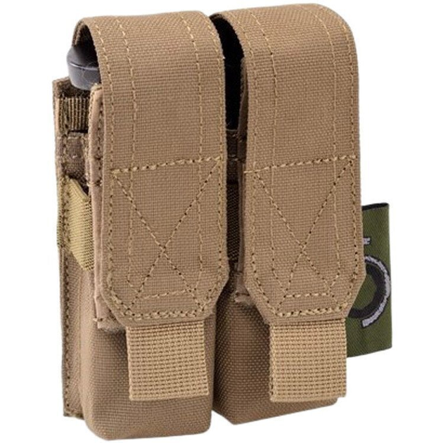 Подсумок Outac Double Pistol Pouch. Песочный (6780019) 206342 - зображення 1