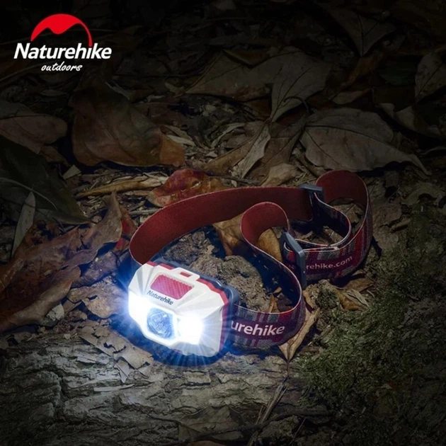Ліхтар налобний Naturehike TD-02 NH00T002-D, біло-червоний - зображення 2