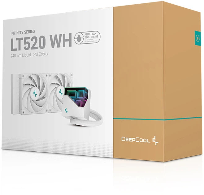 Система жидкостного охлаждения DeepCool LT520 White (LT520 WH