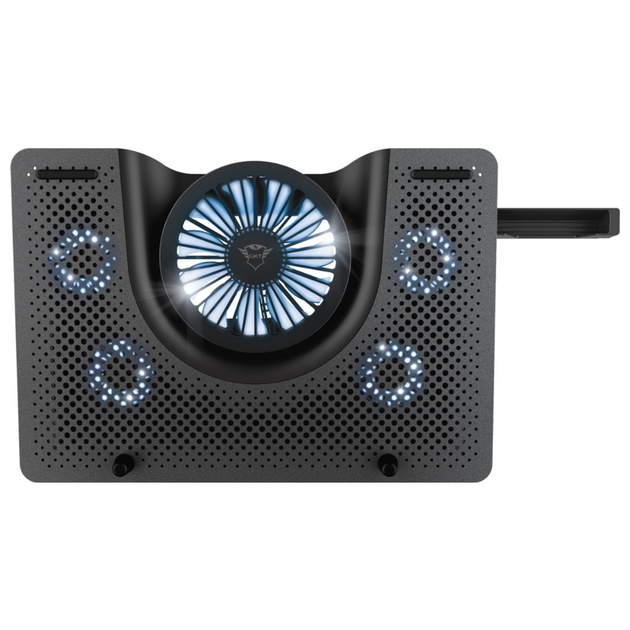 Подставка под ноутбук Trust GXT 1125 Quno Laptop Cooling 23581 с охлаждением Черный - Фото 3 Подставка под ноутбук Trust GXT 1125 Quno Laptop Cooling 23581 с охлаждением Черный - изображение 3
