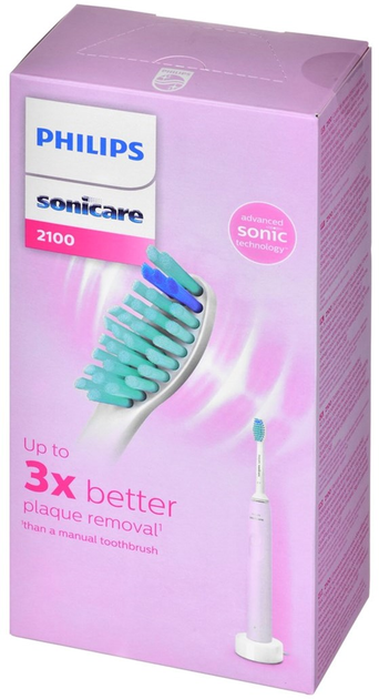 Електрична зубна щітка PHILIPS Sonicare 2100 Series HX3651/11 - зображення 7