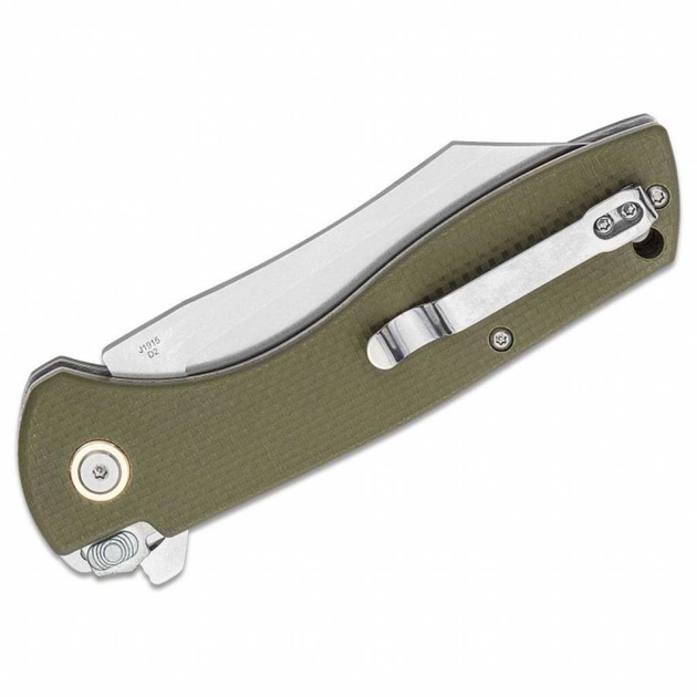 Ніж CJRB Kicker SW D2 G10 Olive (J1915-GN) - зображення 2