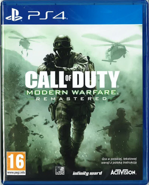 Gra PS4 Call of Duty Modern Warfare Remastered (Blu-ray) (5030917214691) - obraz 1