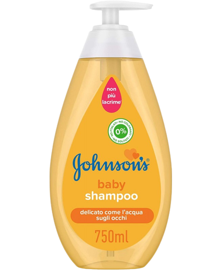 Безсульфатний шампунь для волосся з дозатором Johnson's Baby 750мл - Фото 1 Безсульфатний шампунь для волосся з дозатором Johnson's Baby 750мл - зображення 1