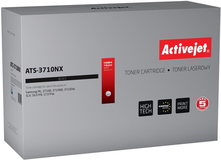 Картридж Activejet для Samsung MLT-D205E 10000 сторінок Black (ATS-3710NX) - зображення 1