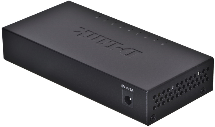 Комутатор D-Link DGS-108GL 8-Port Gigabit Unmanaged Desktop Switch (DGS-108GL/E) - зображення 5