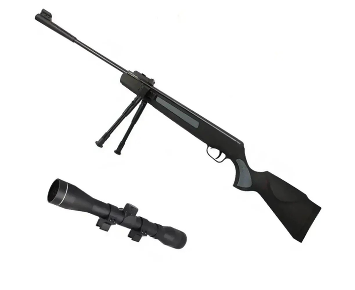 Пневматична гвинтівка SPA Artemis GR1400F NP з ОП 3-9*40 + сошки (GR 1400F NP) - зображення 1