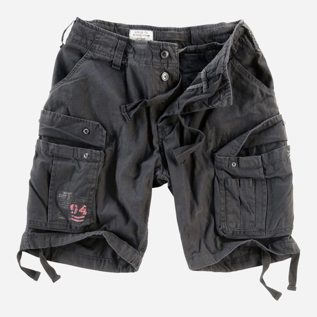 Тактичні шорти Surplus Airborne Vintage Shorts 07-3598-03 L Чорні - зображення 1