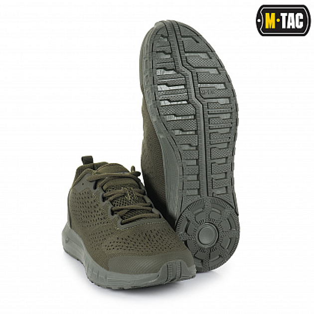 Тактические кроссовки M-Tac Summer Pro 44 олива - изображение 2