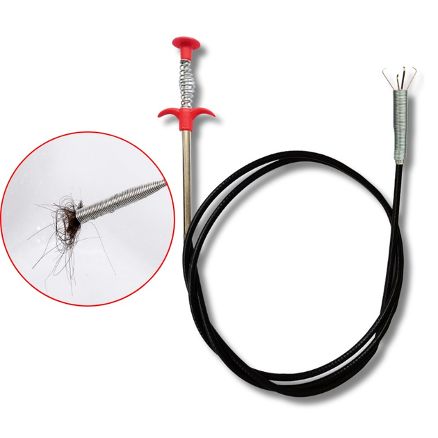Трос для чистки канализационных труб от засоров Cleaning Hook из ...