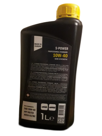 Олива моторна S-POWER STANDARD 10W-40, 1Л - зображення 2