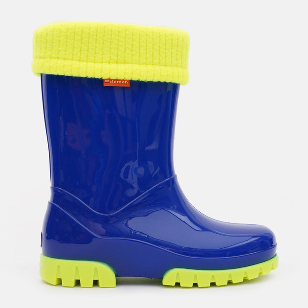Резиновые сапоги детские Demar TWISTER FLUO 0034A 20-21 (12.5 см) Синие ...