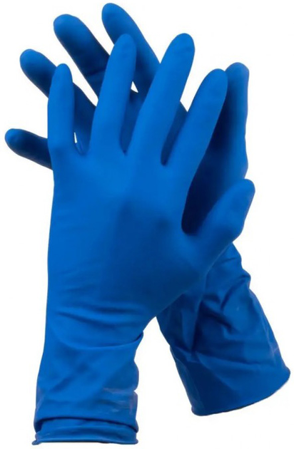 Перчатки латексные Hoff Medical нестерильные неопудренные High Risk M 25 пар (OP_9100042_M_25) - изображение 2