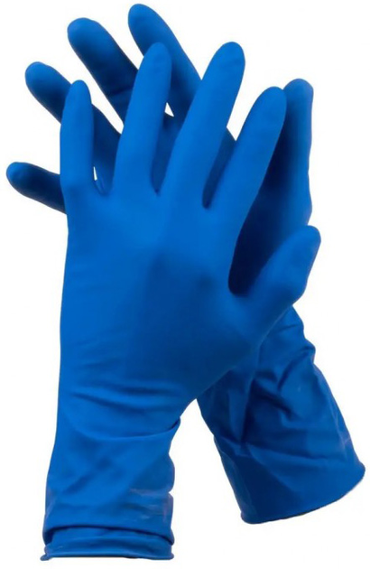Перчатки латексные Hoff Medical нестерильные неопудренные High Risk L 25 пар (OP_9100042_L_25) - изображение 2
