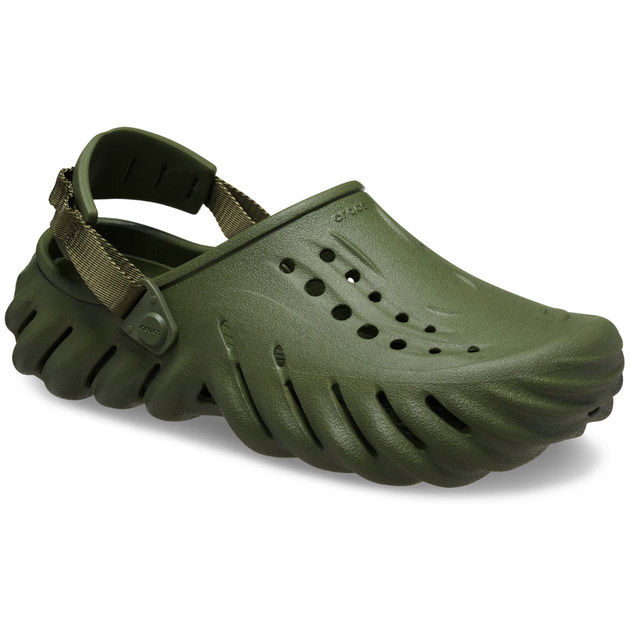Мужские Сабо Crocs Echo Clog 44 р 28.4-29 см Зеленые 207937-M11/W13 ...