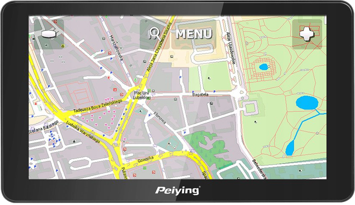 Nawigator GPS Peiying Alien PY-GPS7014 Mapa UE (PY-GPS7014) - obraz 1
