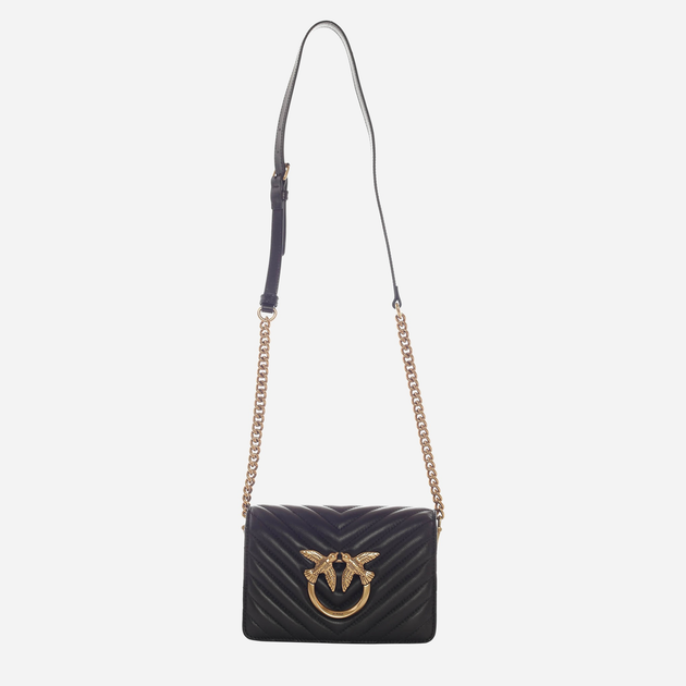 Pinko Love Click Mini Torba Na Ramię 100067A0GK-Z99Q Nero/Antyczny (8055209868908) - obraz 4