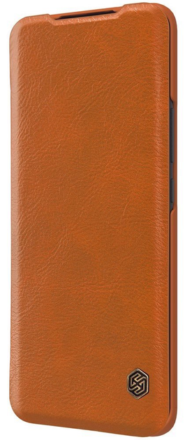 Etui z klapką Nillkin Qin do Xiaomi Mi 11 brązowe (NN-QLC-X11/BN) - obraz 3