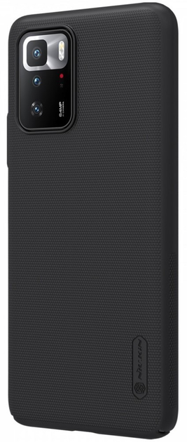 Чохол Nillkin Super Frosted Shield для Xiaomi Redmi Note 10 Pro 5G Black (NN-SFS-XR105G/BK) - зображення 2