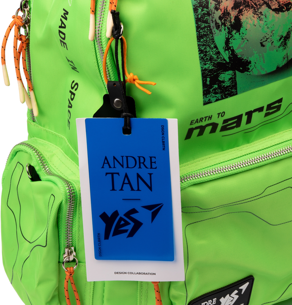 Рюкзак YES by Andre Tan T-131 Space 46х31х14 см 20 л Green (559049) (4820258570423) - зображення 8